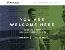 Tablet Screenshot of discoverharvest.org